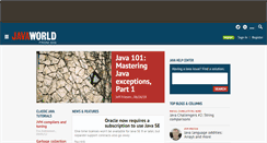 Desktop Screenshot of javaworld.com